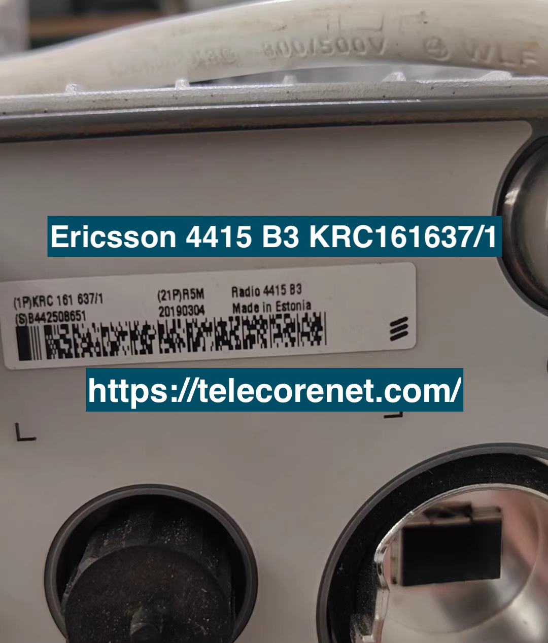 Ericsson 4415 B3 KRC161637/1, original radio unit for LTE/5G base stations, tested quality, fast delivery, bulk purchase support