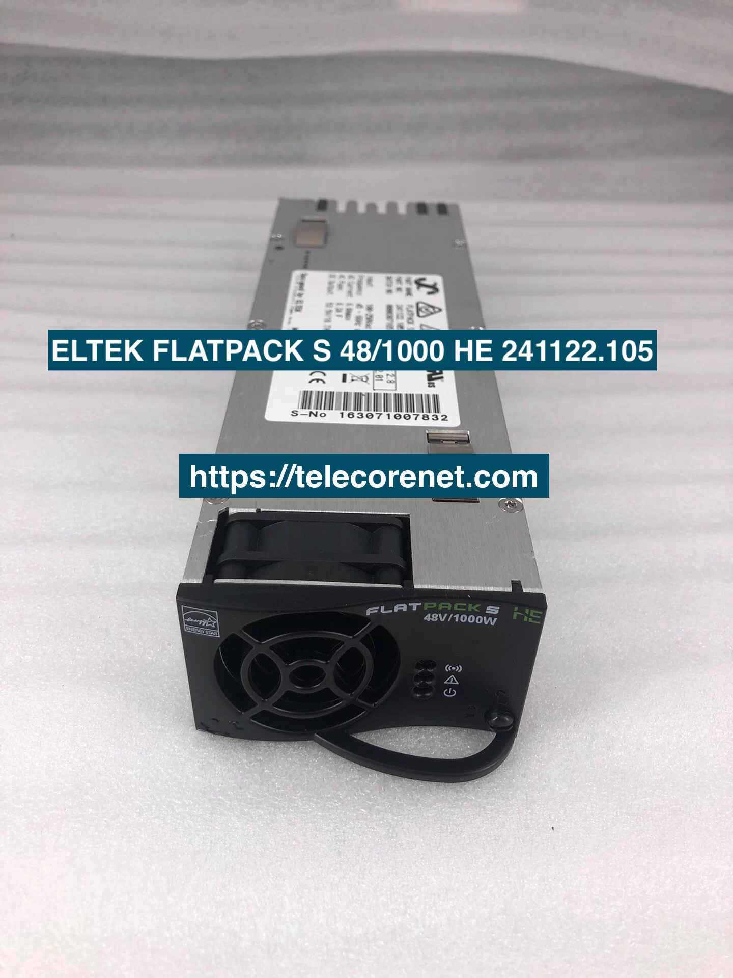 ELTEK FLATPACK S 48/1000 HE 241122.105, original 48V DC power supply module for telecom systems, tested quality, fast delivery, bulk orders supported