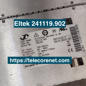ELTEK FLATPACK2 48/3000 CC HE 241119.902, original 48V 3000W power supply for telecom and industrial systems, tested quality, fast shipping, bulk purchase support