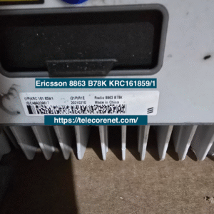Ericsson 5G Radio 8863 B78K KRC161859/1, original Band 78K radio unit for LTE/5G base stations, tested quality, fast delivery, bulk purchase support.