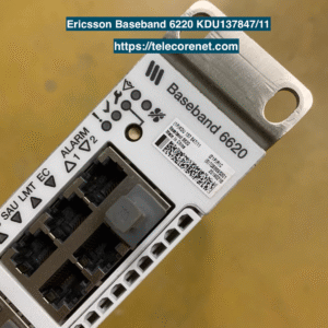 Ericsson Baseband 6220 KDU137847/11, original processing unit for LTE/5G base stations, tested quality, fast delivery, bulk purchase support