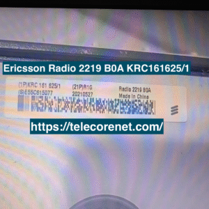 Ericsson Radio 2219 B0A KRC161625/1, original Band 0A radio unit for LTE/5G base stations, tested quality, fast delivery, bulk purchase support