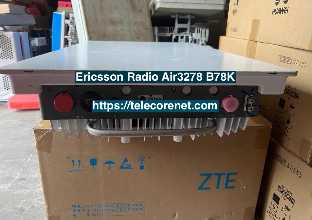Ericsson Radio Air3278 B78K, original Band 78K radio unit for LTE/5G base stations, tested quality, fast delivery, bulk orders supported