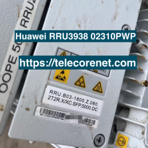 Huawei RRU3938 02310PWP Remote Radio Unit for LTE and 5G Base Stations, outdoor radio module with high power efficiency and IP65 protection