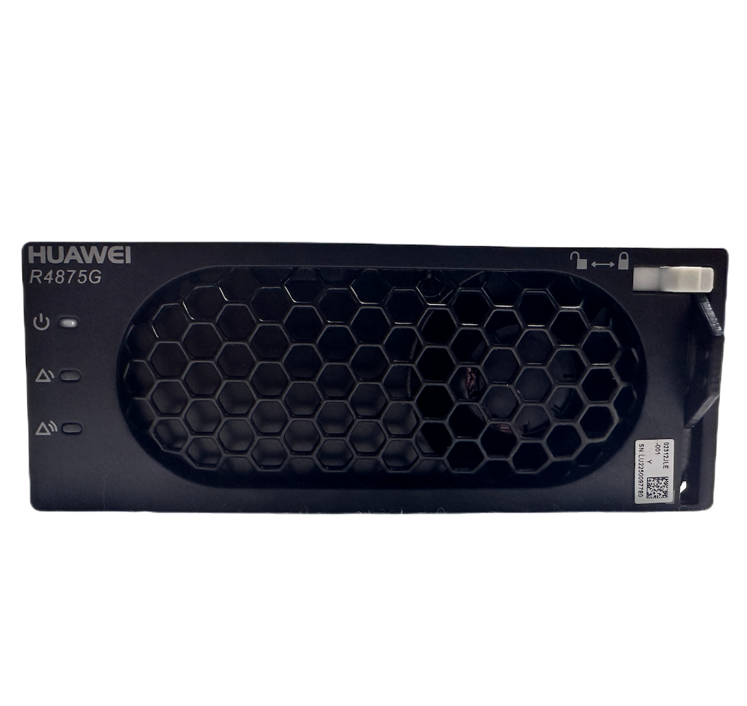 Huawei R4875G 48V 4000W rectifier module for telecom DC power systems, high-efficiency and reliable digital design