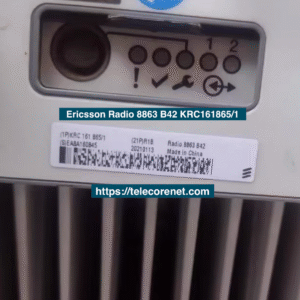 Ericsson Radio 8863 B42 KRC161865/1, original Band 42 radio unit for LTE/5G base stations, tested quality, fast delivery, bulk purchase support