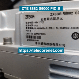 ZTE R8882 S9000 PID:B original radio unit for LTE/5G base stations, tested quality, fast delivery