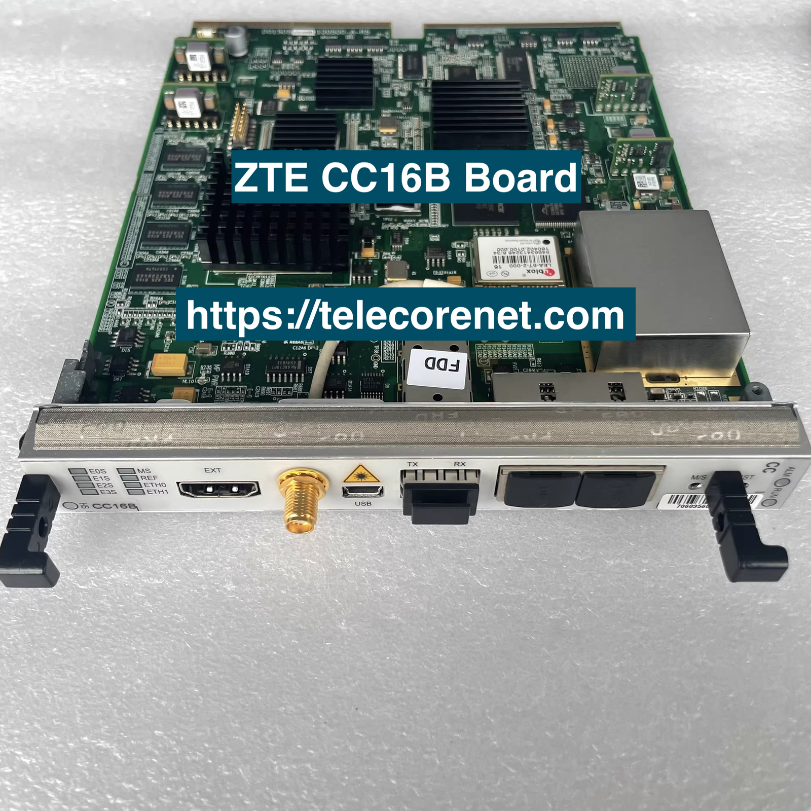 ZTE CC16B Board, original control and processing unit for LTE/5G base stations, tested quality, fast delivery, bulk purchase support
